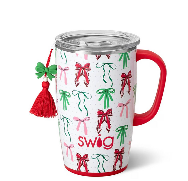 Ribbons and Bows Travel Mug 18oz