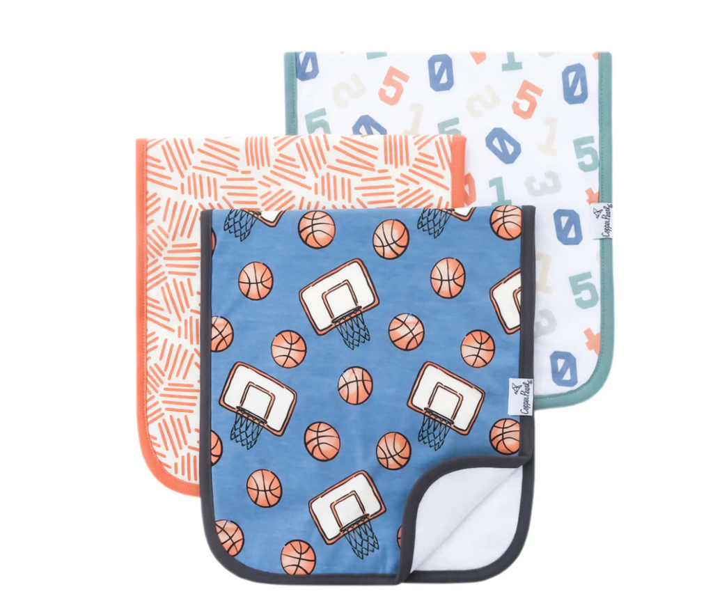 Dunk Burp Cloth Set (3-Pack)