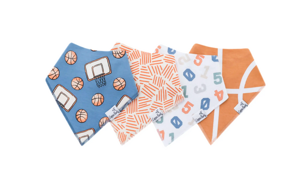 Dunk Bandana Bib Set (4-Pack)