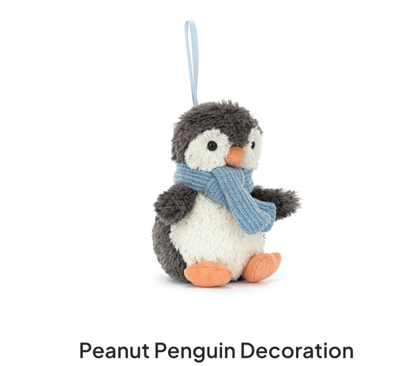 Peanut Penguin Decoration