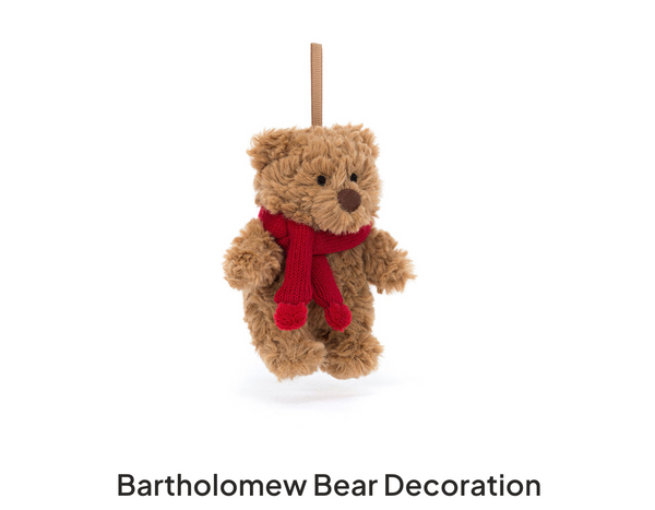 Bartholomew Bear Decoration