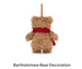 Bartholomew Bear Decoration