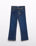 Flare jeans for girls - blue