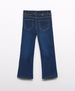 Flare jeans for girls - blue