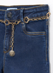 Flare jeans for girls - blue