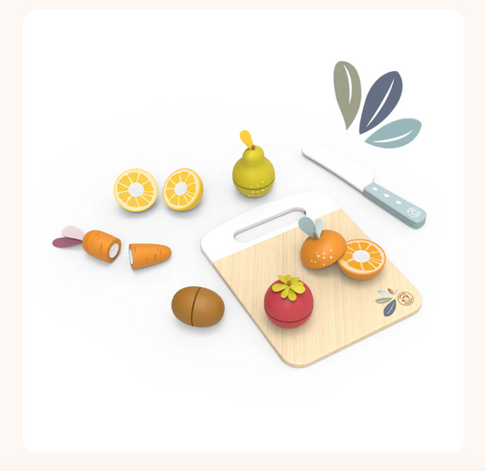 Fruits & Vegetables Cutting Playset