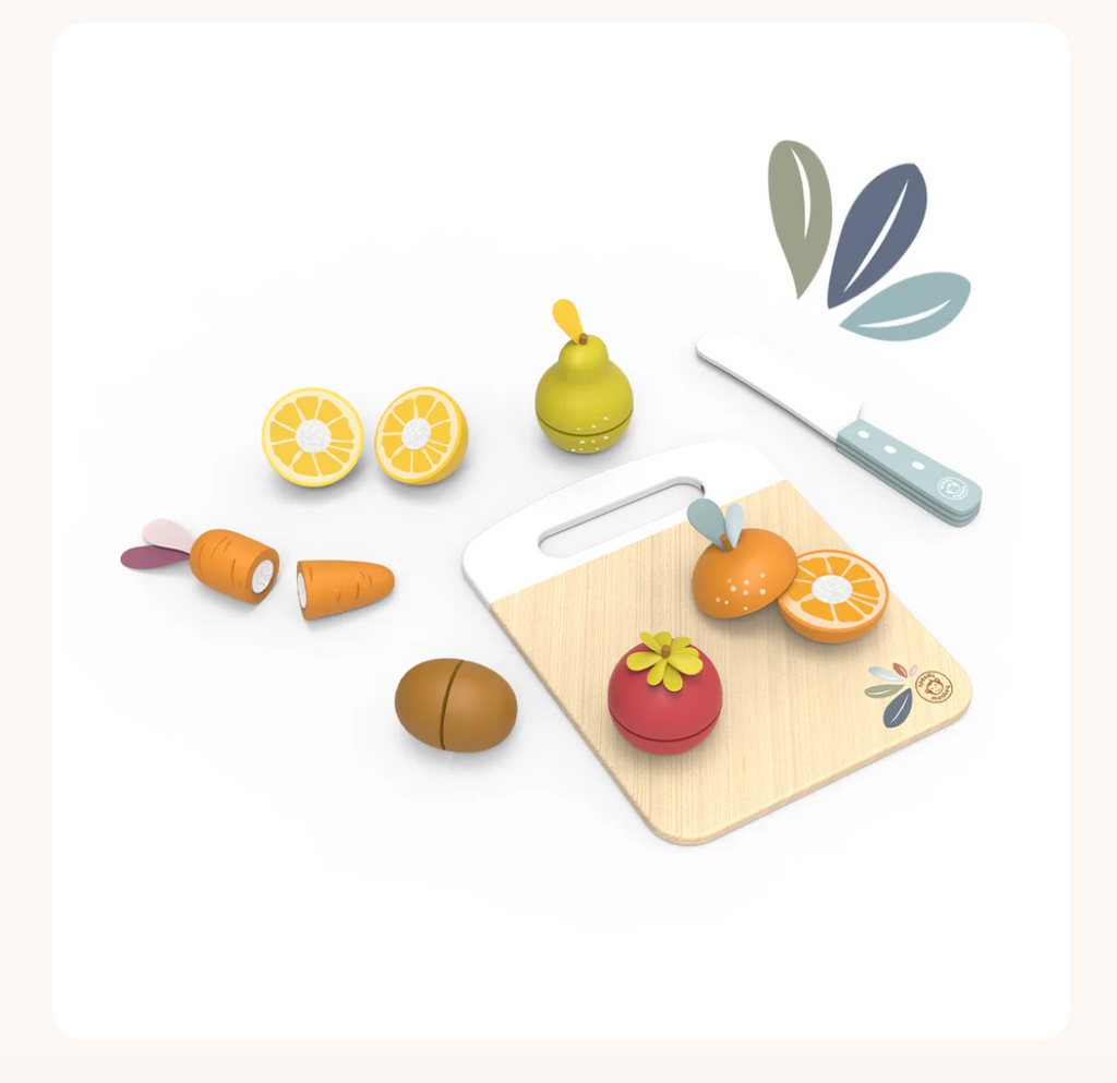 Fruits & Vegetables Cutting Playset