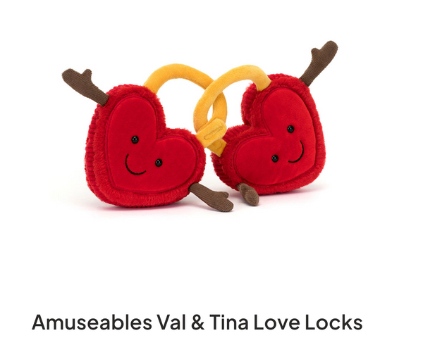 Amuseables Val & Tina Love Locks