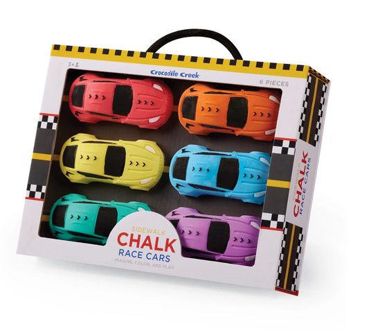 Sidewalk Chalk - Race Cars