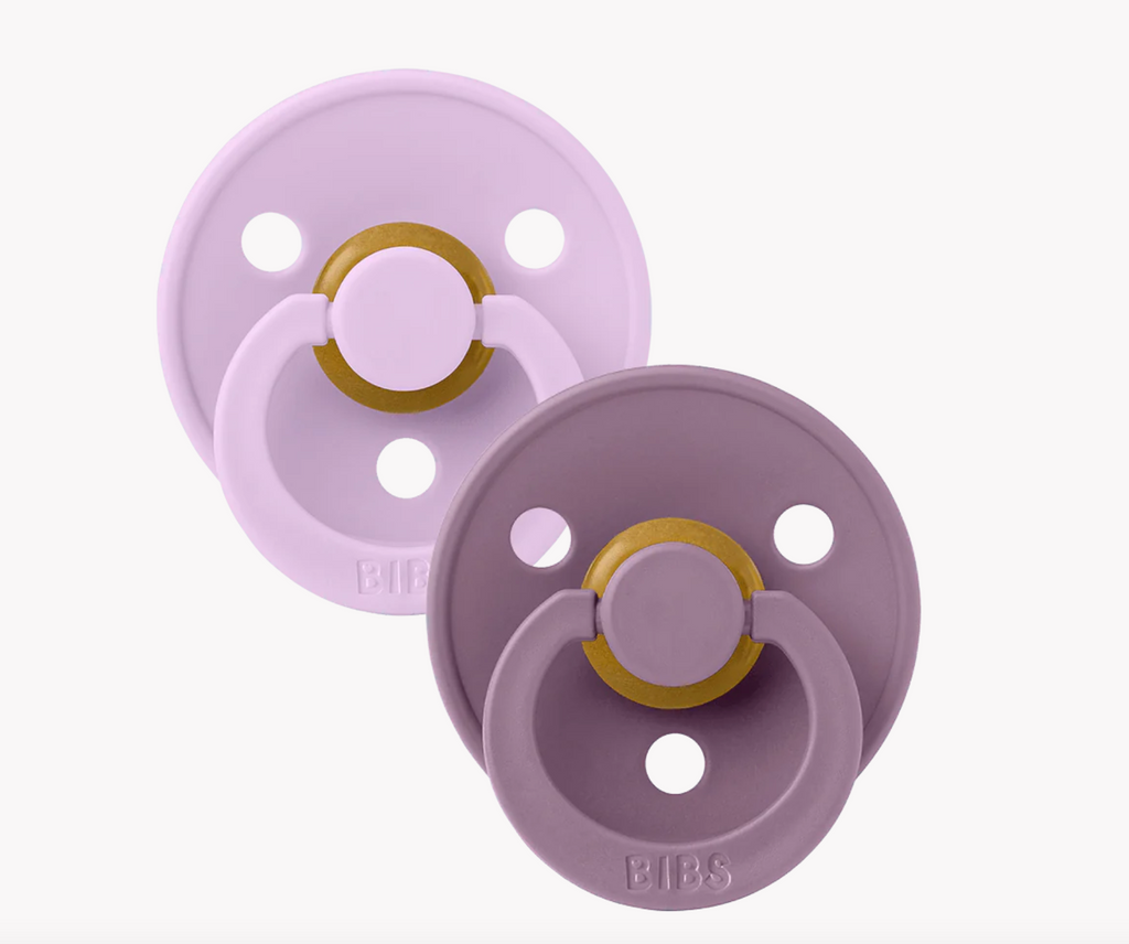 Colour 2 Pack - Violet Sky/Mauve Round Natural Rubber Latex