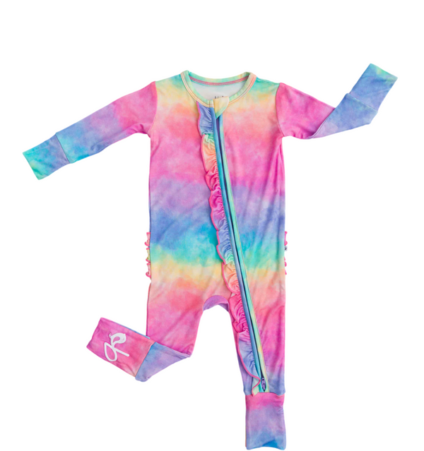 Jemma Ruffle Convertible Romper PREEMIE