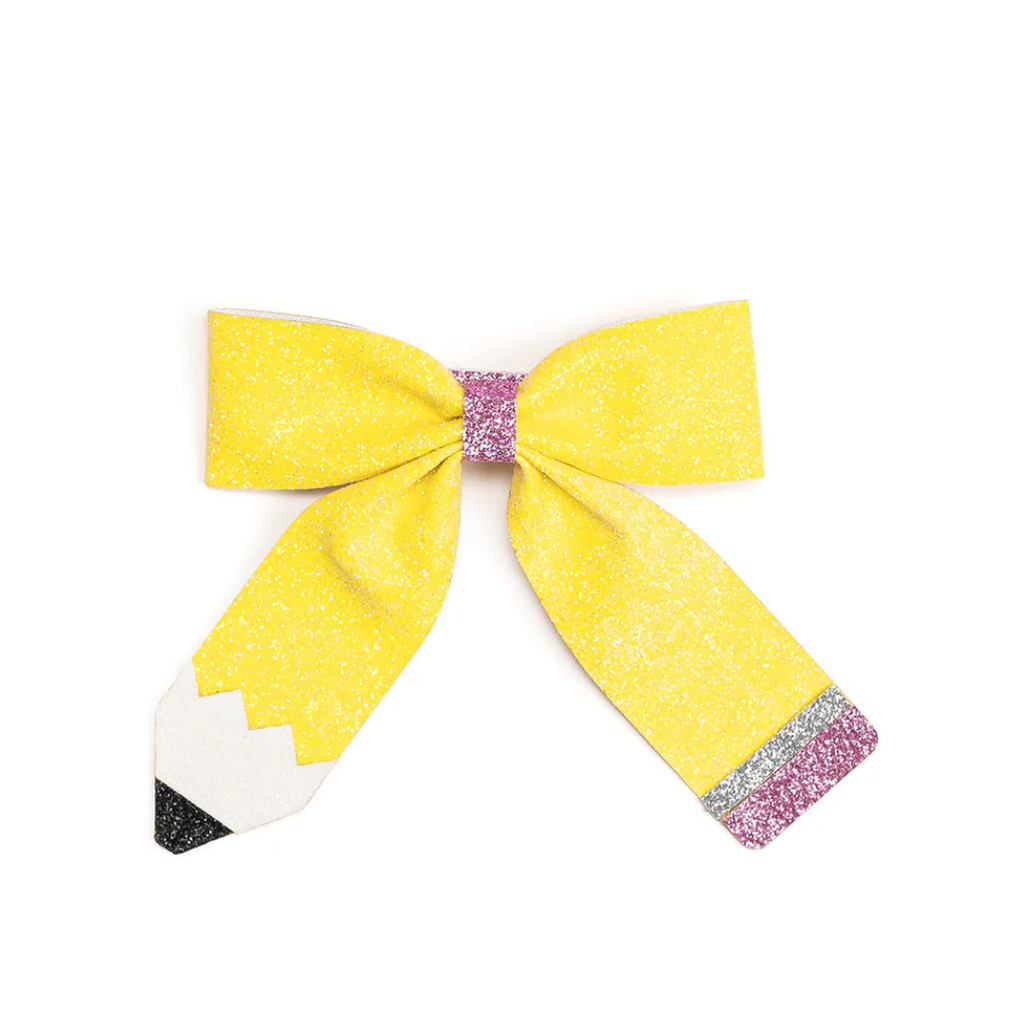Coquette Pencil Bow Clip