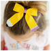 Coquette Pencil Bow Clip