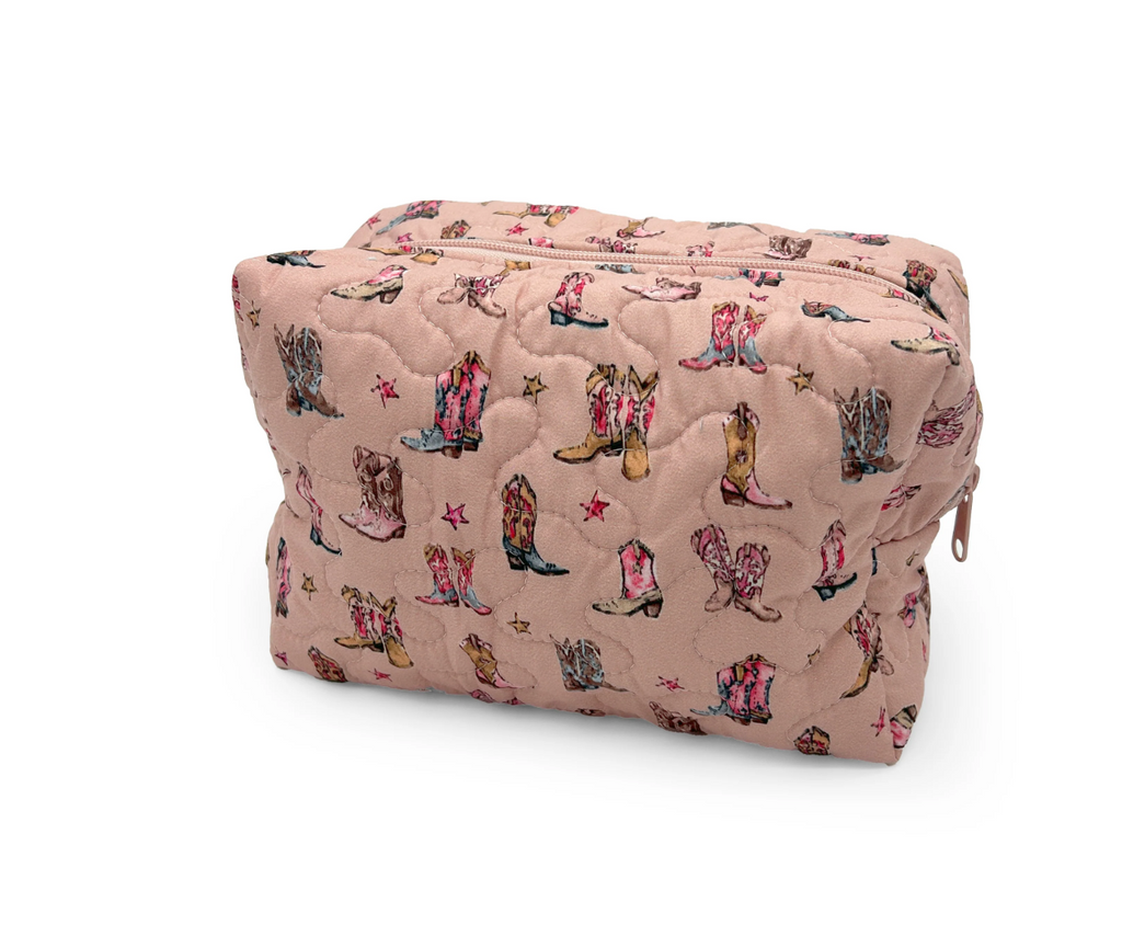 Thunderbird Boots Rose Quilted Bag