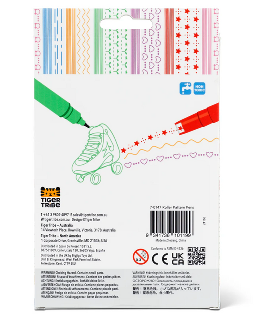 Roller Pattern Pens