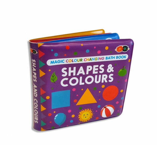 Magic Colour Changing Bath Book – Shapes & Colours