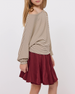 TEA LIGHTS DOLMAN SLV TOP