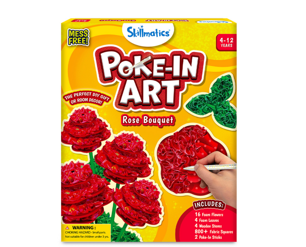 Poke In Art - Rose Bouquet