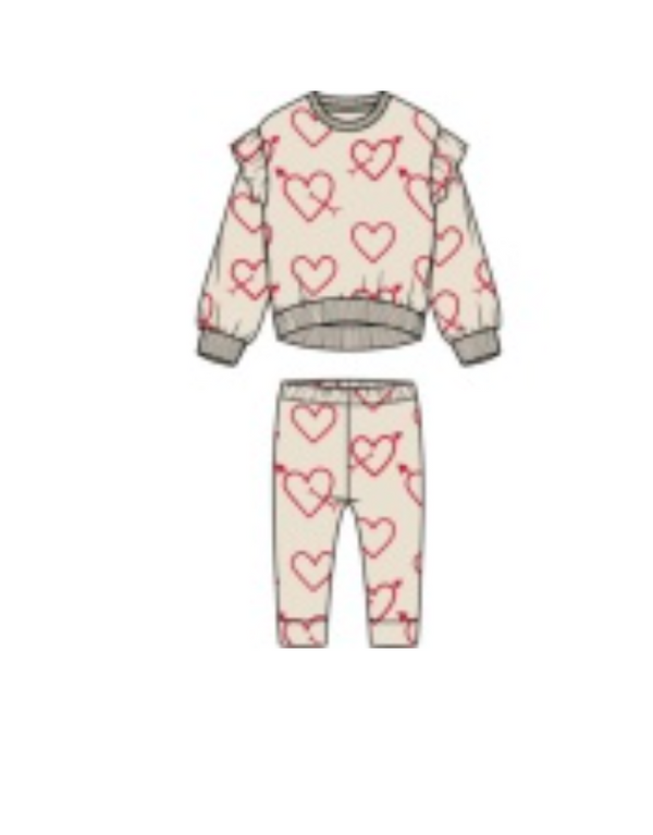 Sweatshirt and legging set