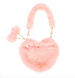 Peach Passion Furry Purse