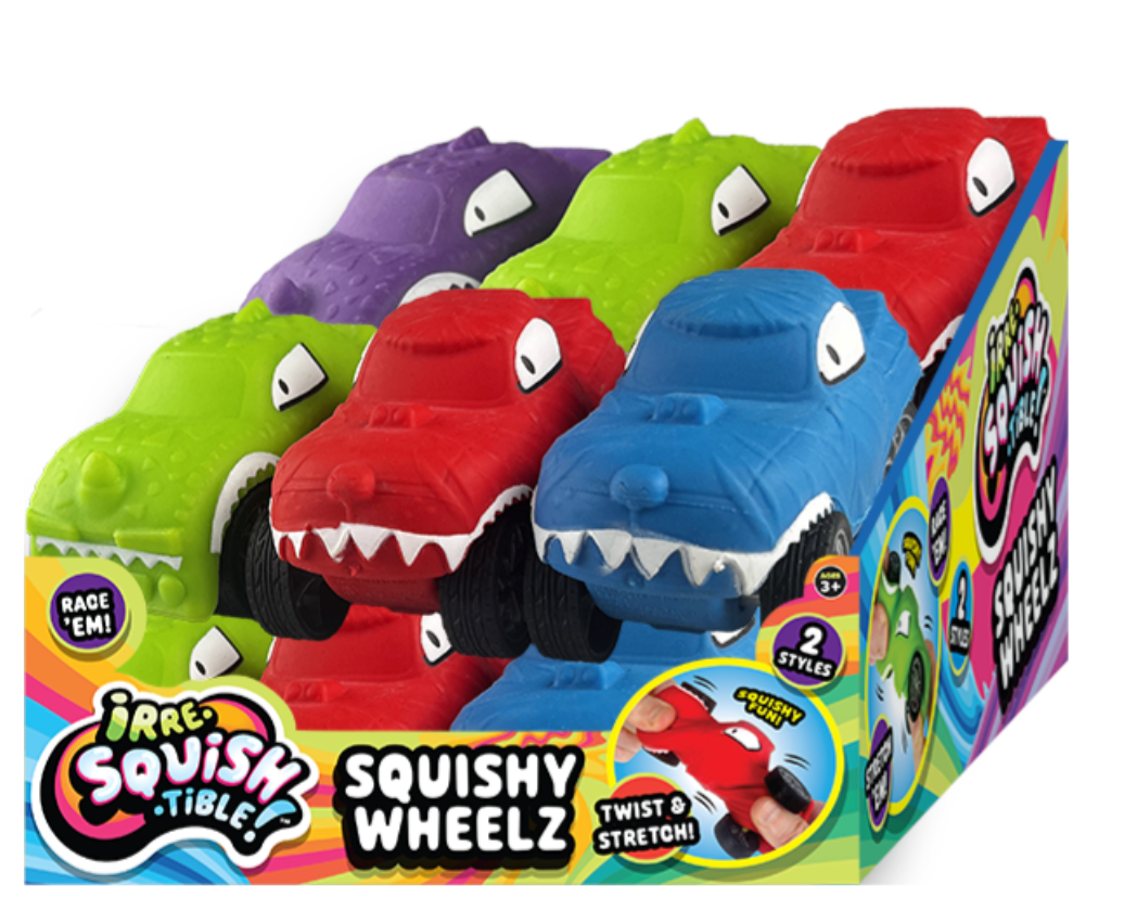 4.5" SQUISHY WHEELZ
