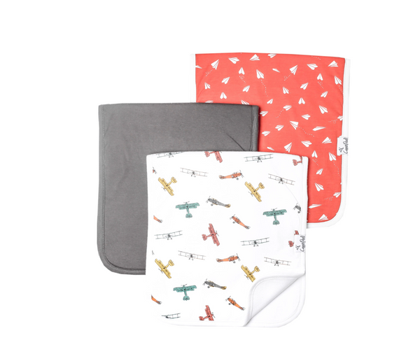 Ace Burp Cloth Set (3-Pack)