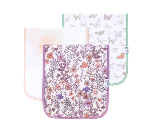 Flora Burp Cloth Set (3-Pack)