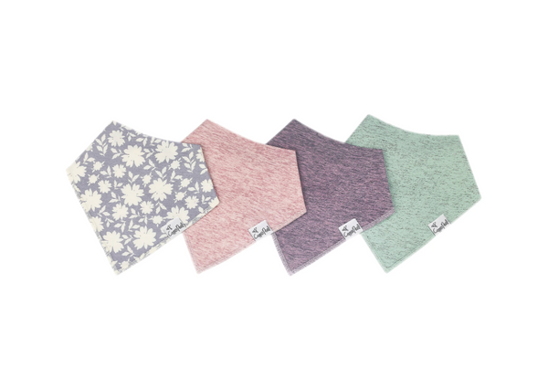 Lacie Baby Bandana Bib Set (4-pack)