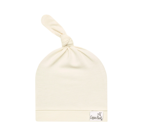 Cru Top Knot Hat 0-4mo