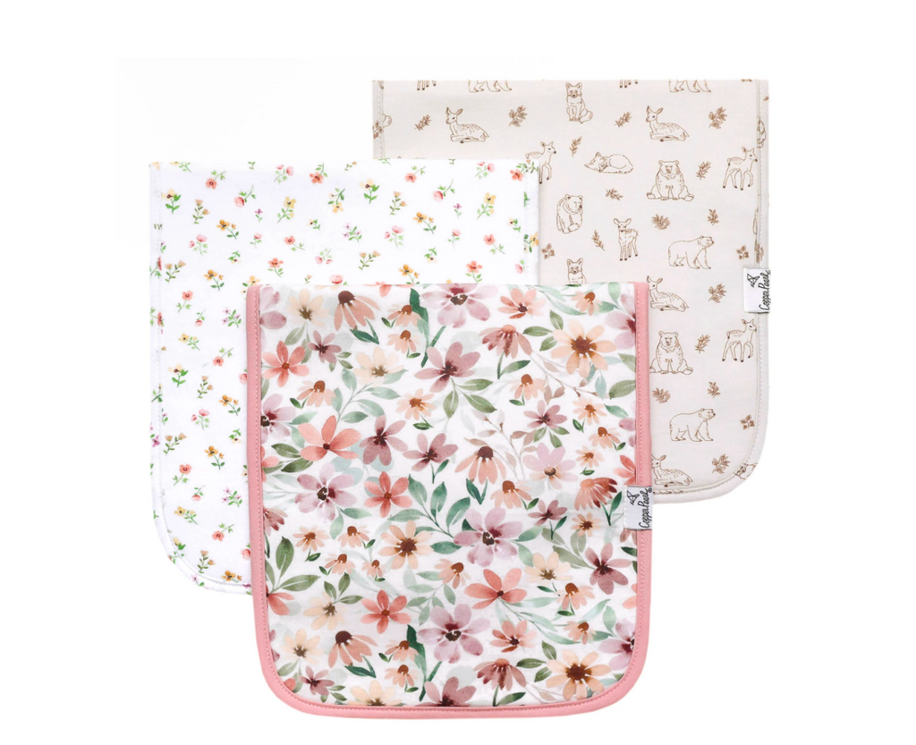 Natalie Burp Cloth Set