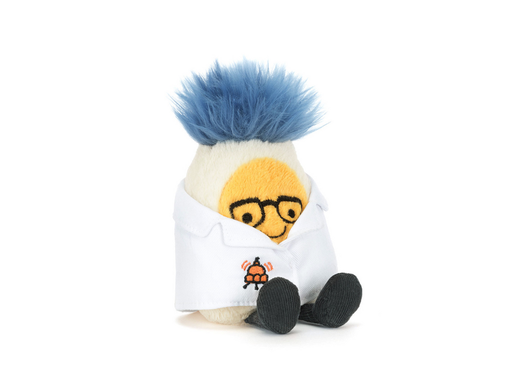Amuseables Boiled Egg Scientist Outfit