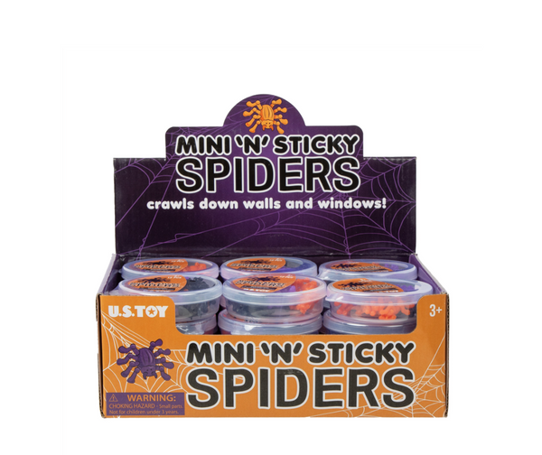 Mini Sticky Spiders
