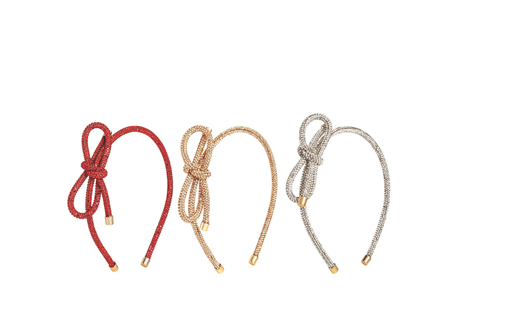Bow Rhinestone Headbands