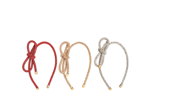 Bow Rhinestone Headbands