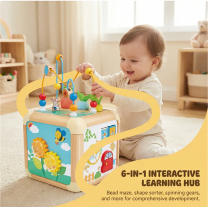 Hape Green Thumbs Activity Cube (local pick up only)