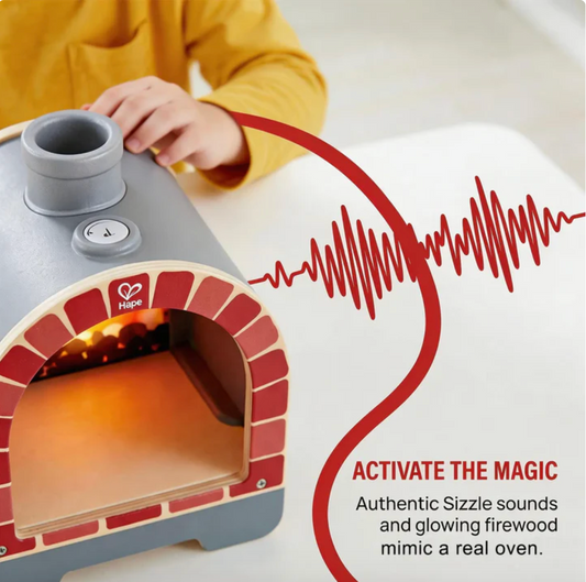 Hape Light & Sizzle Pizza Oven Set
