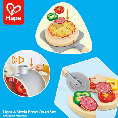 Hape Light & Sizzle Pizza Oven Set