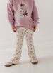 GIRLS FLARE PANTS - MEADOW BLOOM