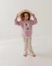 GIRLS FLARE PANTS - MEADOW BLOOM