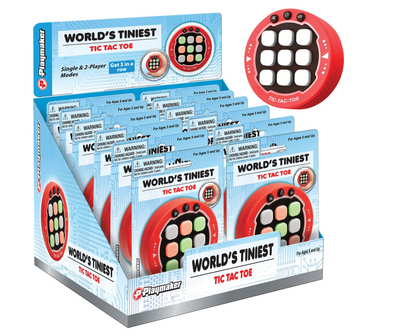 World's Tiniest Tic Tac Toe Electronic Game