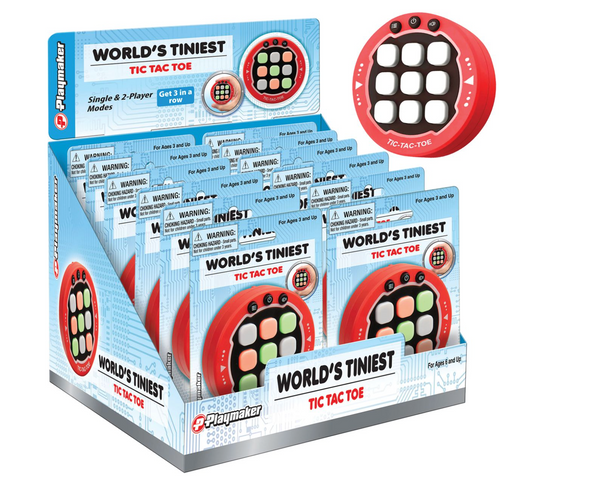World's Tiniest Tic Tac Toe Electronic Game