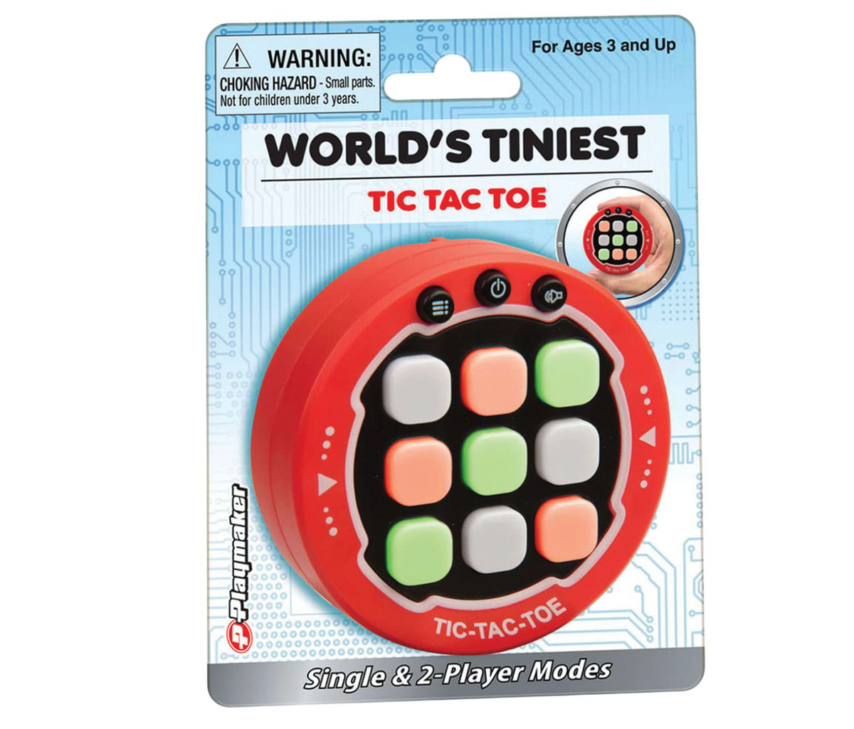 World's Tiniest Tic Tac Toe Electronic Game