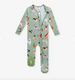 Posh Puppies - Footie Zippered One Piece