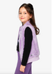 Faux Fur Sleeveless Vest Violet