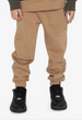 Fleece Sweatpants With Pockets Brown Tannin