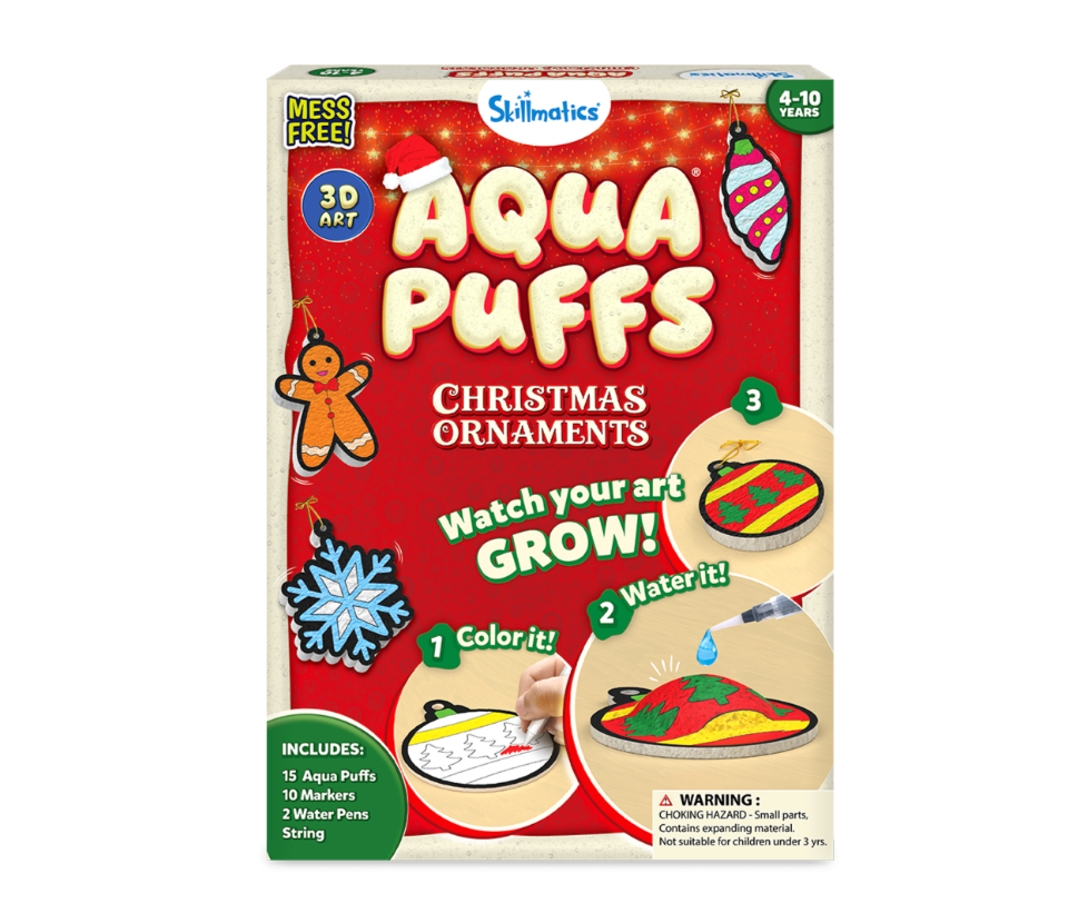 Aqua Puffs Christmas
