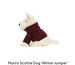 Munro Scottie Dog 'Winter Jumper'