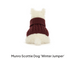 Munro Scottie Dog 'Winter Jumper'