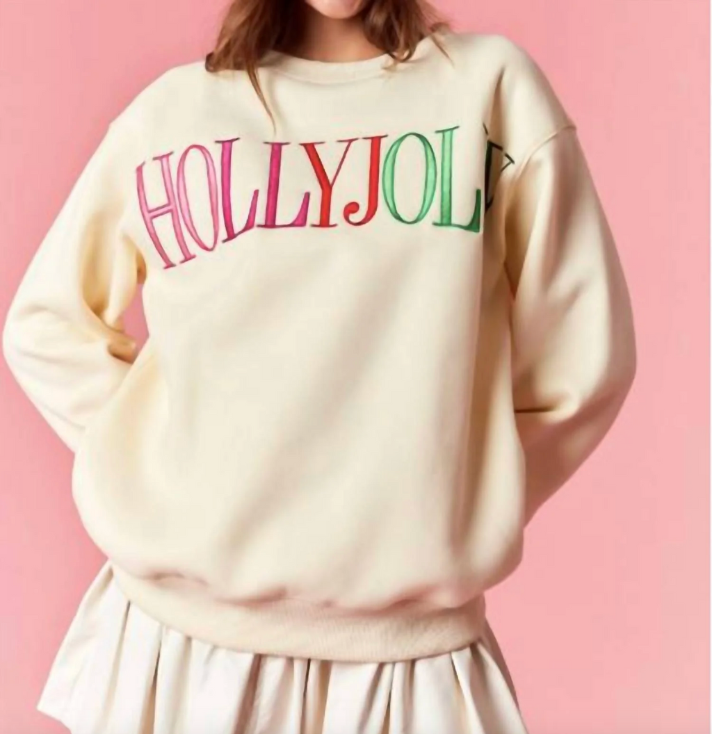 Peach Love Peach Love - Holly Jolly Sweatshirt