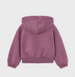 Girl Zip-Up Hoodie - Violet Heather